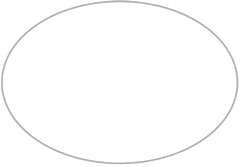 Free Printable Printable Oval Template There Are Various Sizes Available, Ranging From Small ...
