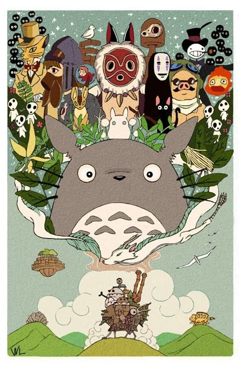 Studio Ghibli by WansLeeh on DeviantArt | Studio ghibli films, Art ...