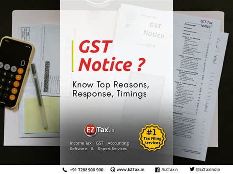 Notice from GST Department? Top Reasons, Response, Timing