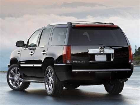 Cadillac Escalade technical specifications and fuel economy