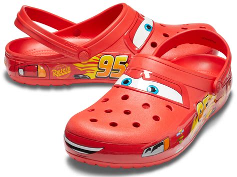 Lightning mcqueen crocs - netcentury