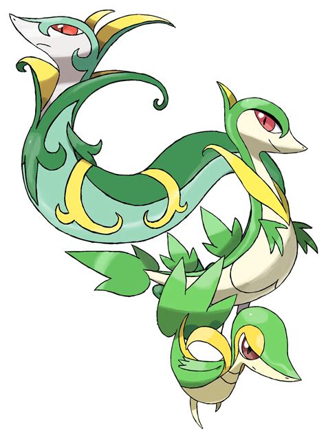 495-497 Snivy Evolution by Torathor on DeviantArt