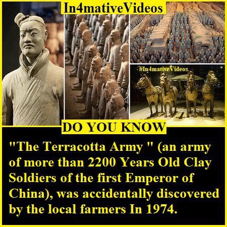 Accidental Discovery Of "The Terracotta Army"... : r/DoYouknowTheFact