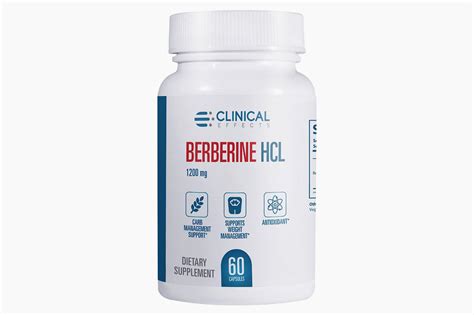 Clinical Effects Berberine HCL Reviews - Should You Buy? Ingredients, Side Effects Risk [2024]