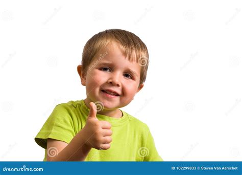 Little kid thumbs up stock image. Image of happy, congratulations - 102299833