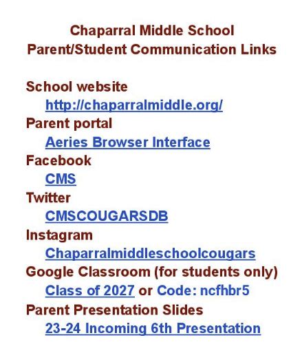 Chaparral Middle School