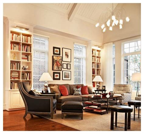 10 Living Rooms with Beautiful Bookcases