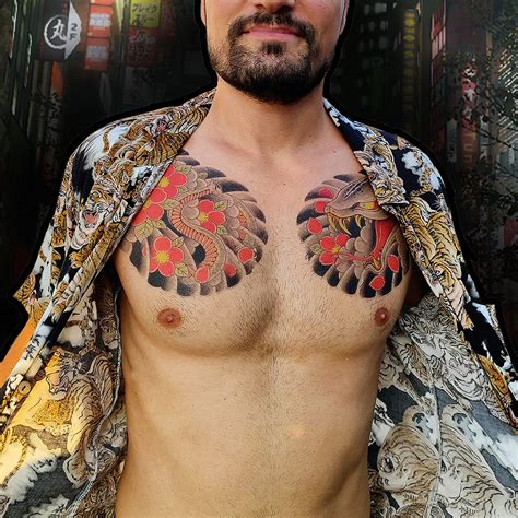 Majima Goro Temporary Tattoos (Chest Set) – TattooIcon