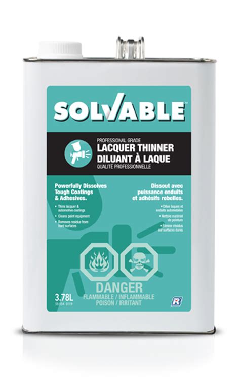 Lacquer Thinner | Made in Canada | Solvable