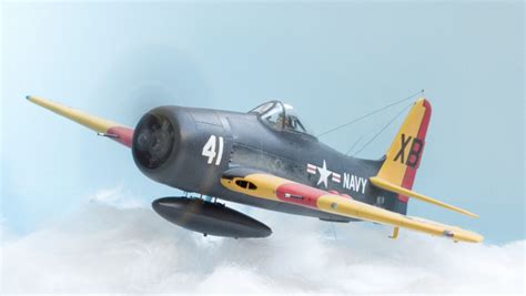 AlexS Scale Aircraft Modelling: Grumman F8F-2 Bearcat Model