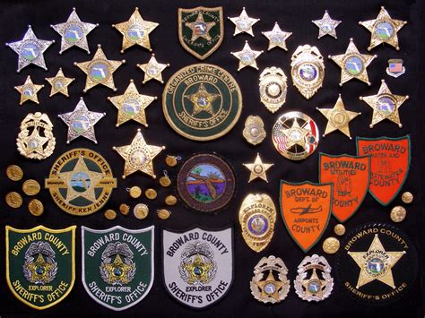 Broward Sheriff's Office (BSO) Badge And Patch Collection