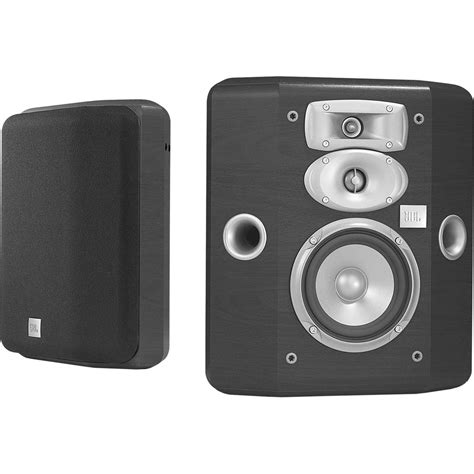 JBL L810 3-Way Bookshelf Speakers (Black, Pair) L810-H B&H Photo