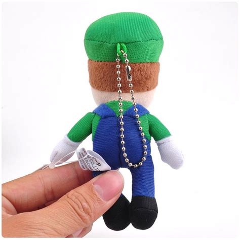 2019 Super Mario Plush Toys Keychain Pendant Mario Stuffed Animals ...