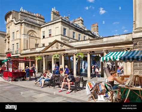 Stall Street Bath City Centre Bath Somerset England UK GB EU Europe ...