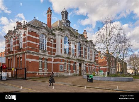 tottenham town hall. legacy business centre Stock Photo - Alamy