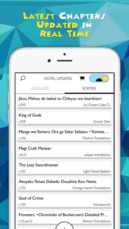 Novel Updates, The Best Reader for Light Novels by HLK