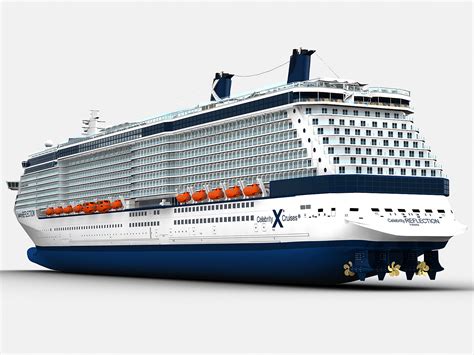 Celebrity Reflection Cruise Ship 3D Model .max .obj .fbx .ma .mb - CGTrader.com