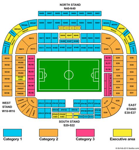 Old Trafford Seating Chart | Old Trafford Event Tickets & Schedule