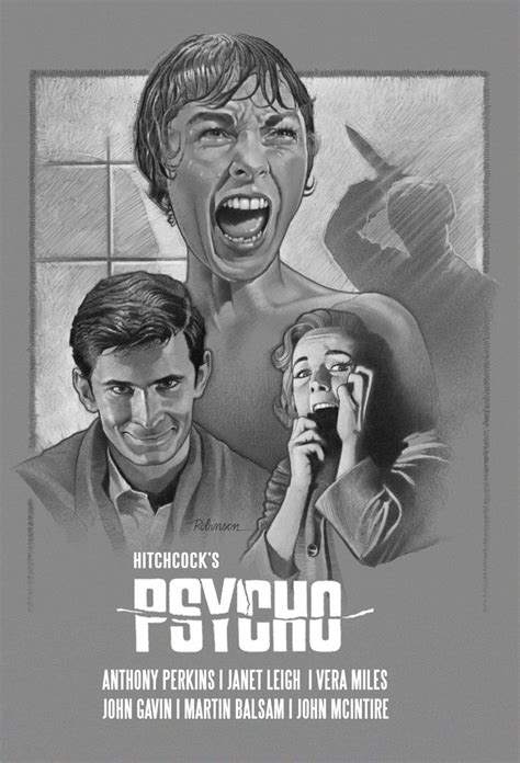 Psycho (1960) Hand & Bath Towel by Dave Robinson - Hand Towel | Movie ...