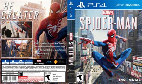 Spider-Man PS4 custom cover : SpidermanPS4