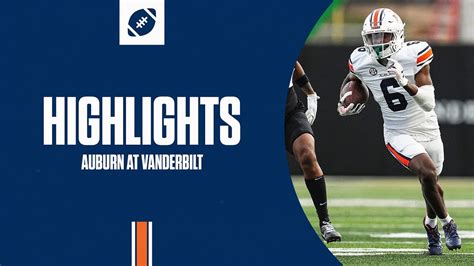 Auburn Football - Highlights at Vanderbilt - YouTube