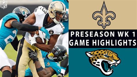 Saints vs. Jaguars Highlights | NFL 2018 Preseason Week 1 - YouTube