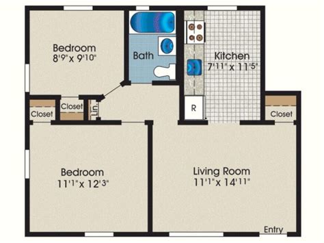 Inspirational 600 Sqft 2 Bedroom House Plans - New Home Plans Design