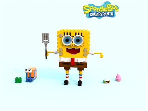 LEGO MOC Lego SpongeBob SquarePants by BobaBricks | Rebrickable - Build with LEGO