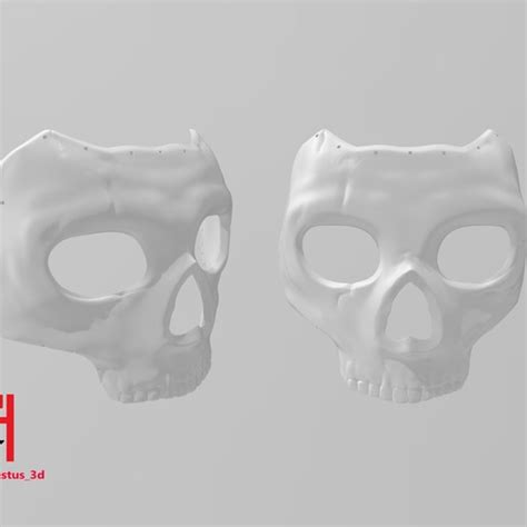 Download 3D printer templates Simon Ghost Riley Mask Call Of Duty cod modern warfare warzone ...