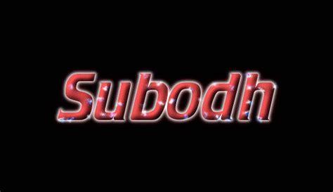 Subodh Logo | Free Name Design Tool from Flaming Text