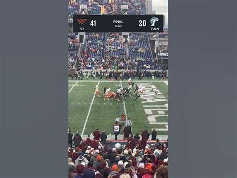 😱🦃Virginia Tech DESTROYS Tulane👇 : r/VirginiaTech