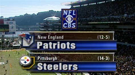 2001 Throwback: AFC Championship Game at Steelers | The 2001 Patriots ...