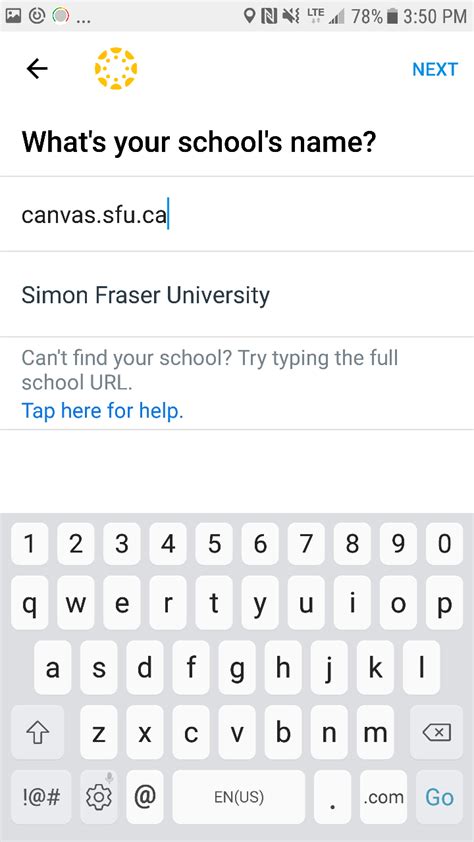 How do I set up Canvas Teacher Mobile app? - Canvas Support - Simon Fraser University