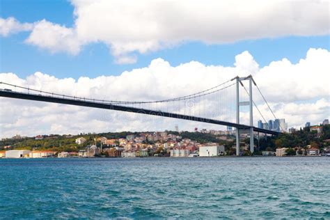 Landscape View of Bosphorus Bridge Stock Photo - Image of europe, traffic: 239189720