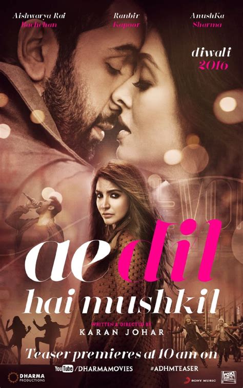 Watch Ae Dil Hai Mushkil 2016 Full Movie HD 1080p | eMovies