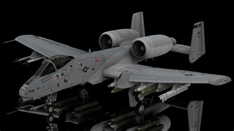 A-10 Warthog 3d Model