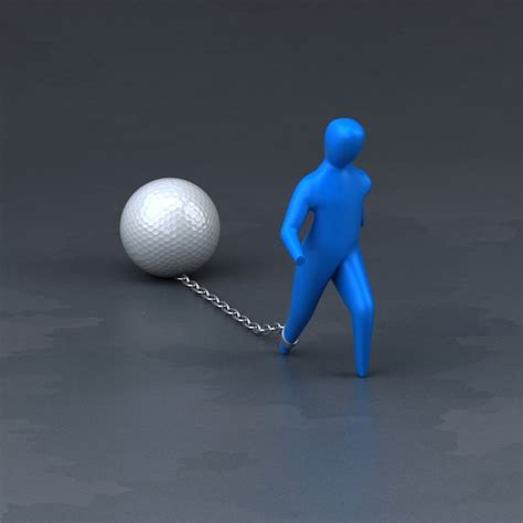 Premium Photo | Burden symbol - 3d illustration