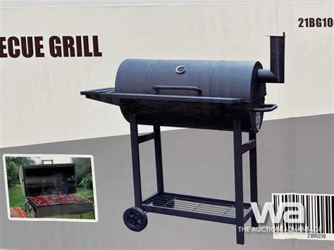 CHARCOAL BARREL BARBECUE GRILL