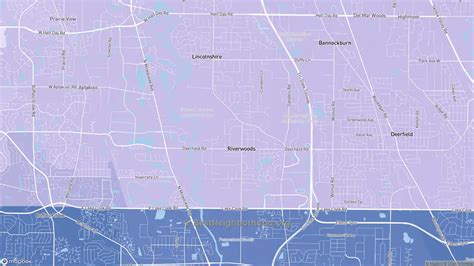 Riverwoods, IL Political Map – Democrat & Republican Areas in Riverwoods | BestNeighborhood.org