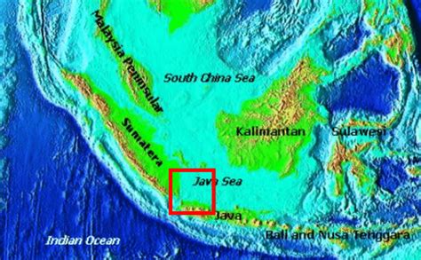 Map of Indonesian Archipelago (Western Part) and the study area of Java... | Download Scientific ...