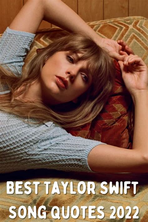 Best Taylor Swift Song Quotes 2023 - Darling Quote