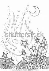 Vector Doodle Coloring Book Page Abstract เวกเตอร์สต็อก ปลอดค่า  sketch template