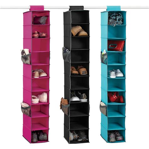 Studio 3B™ 10-Shelf Shoe Organizer | Shoe organizer, Closet organization, Closet accessories