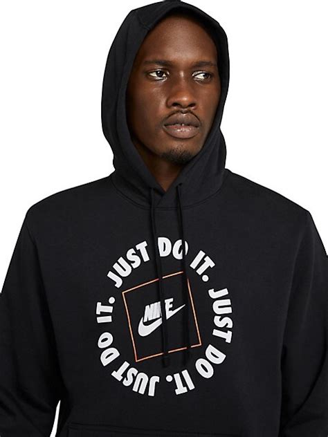 Nike Logo Fleece Hoodie - Mens | TheBay