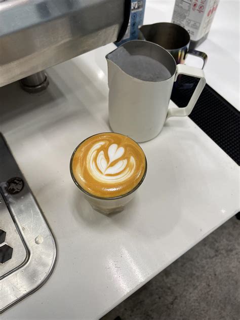 cortado art : r/barista