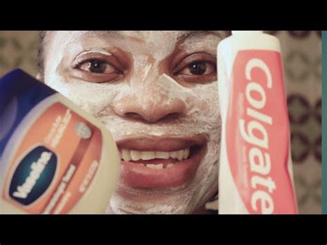 I APPLIED COLGATE TOOTHPASTE &VASELINE ON MY FACE|TRY ON FACE MASK|SEE ...