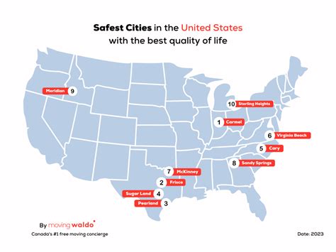 Safest Big Cities In America 2023 - Image to u