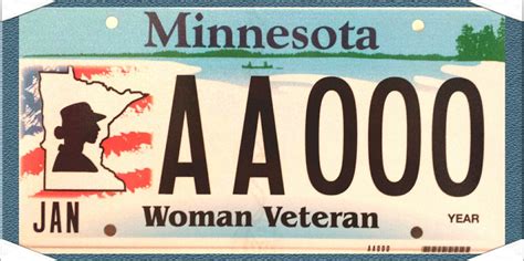 New Minnesota license plates available to women veterans - StarTribune.com