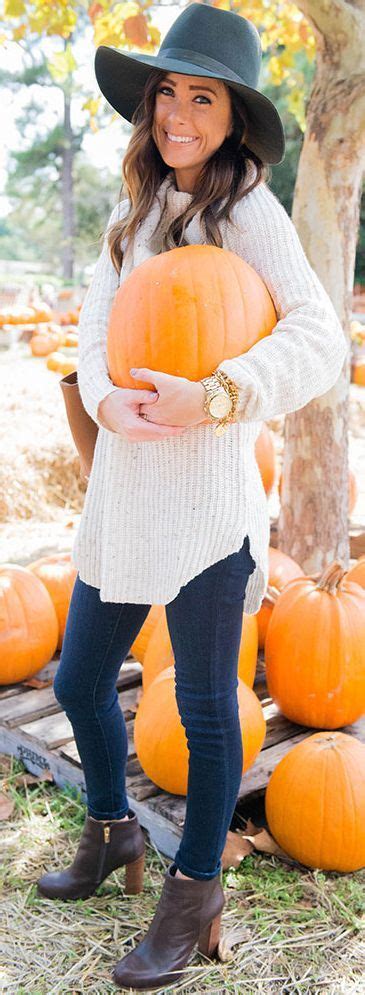 Pumpkin Patch Fall Streetstyle Inspo | Pumpkin patch outfit, Fashion ...