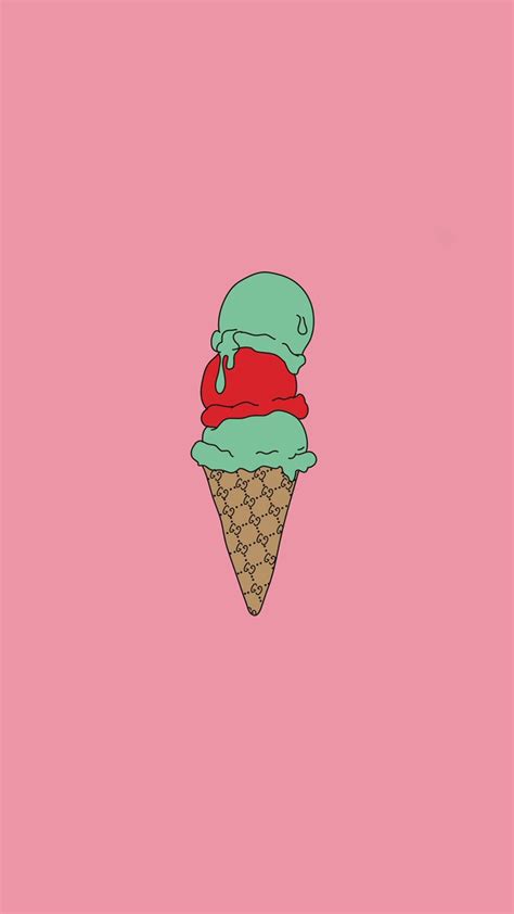 Gucci Mane Ice Cream Wallpaper - Ice Cream Cone - 675x1200 Wallpaper - teahub.io